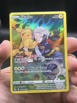 Pikachu TG05/TG30 Pokemon Swsh11: Lost Origin Trainer Gallery Holo English NM - Image 3