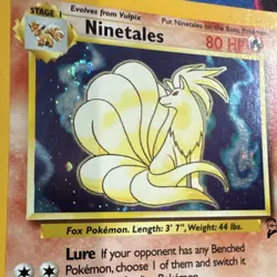 Pokemon TCG Ninetales & Kingdra Holo Card Lot 13/130 8/111 - Image 2