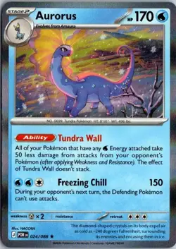 024/088 Aurorus Holo Pokemon TCG Perfect Order English NM - Image 1