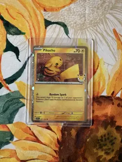 Pikachu - (Cosmo Holo) Promo 051/162 Pokemon Day 2026 30th Anniversary - Image 1