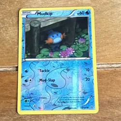 Mudkip 33/160 Pokemon Cards XY - Primal Clash Reverse Holo - Image 1