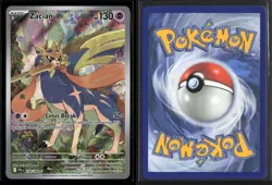 Zacian 100/094 Illustration Rare Phantasmal Flames Pokemon NM/M - Image 3
