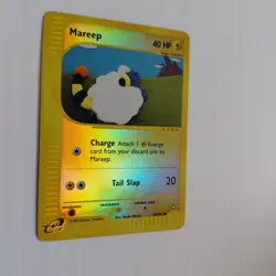 Pokemon TCG Aquapolis Reverse Holo: Mareep 93/147 - Image 2