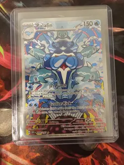 Pokemon TCG Palafin SV03: Obsidian Flames 200/197 Holo Illustration Rare NM - Image 1