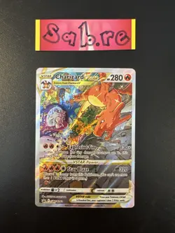 MINT/NM Condition Charizard VSTAR Black Star Promo SWSH262 Pokemon Card - Image 1