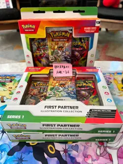 Pokemon First Partner Illustration Collection Series 1 - 3 boxes - Image 2