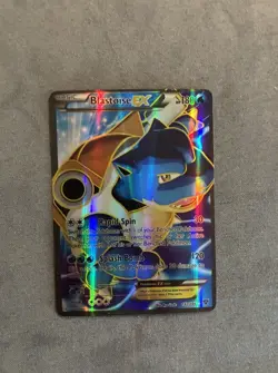 Pokemon Blastoise EX Full Art Ultra Rare Holo 142/146 XY 180HP - Image 1