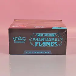 PHANTASMAL FLAMES ELITE TRAINER BOX POKEMON MEGA EVOLUTION 2025 ENG OVP SEALED - Image 5