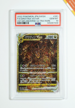 Pokemon PSA 10 Giratina Vstar #261 S12a Full Art Vstar Universe 2022 Japanese - Image 1