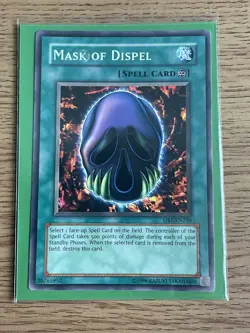 Yu-gi-oh Mask Of Dispel DB1-EN220 NM card - Image 1