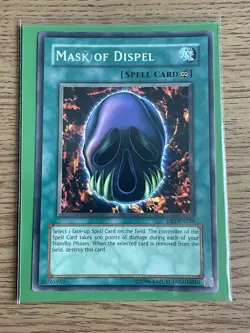 Yu-gi-oh Mask Of Dispel DB1-EN220 NM card - Image 3