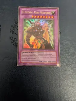 Yu-Gi-Oh Elemental Hero Wildedge ultra rare EEN-EN035 LP - Image 2