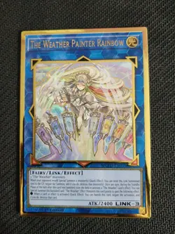 x3 The Weather Painter Rainbow MGED-EN033 Premium Gold Rare Yugioh - Image 1