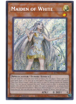 Maiden of White - SDWD-EN041 - Secret Rare Yugioh - Image 1