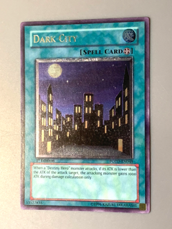yugioh Dark City POTD-EN048 Ultimate Rare 1st Edition near mint - Image 1