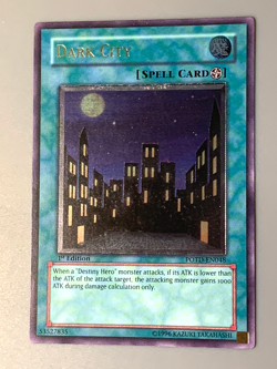 yugioh Dark City POTD-EN048 Ultimate Rare 1st Edition near mint - Image 2