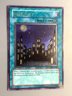 yugioh Dark City POTD-EN048 Ultimate Rare 1st Edition near mint - Image 3