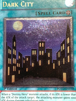yugioh Dark City POTD-EN048 Ultimate Rare 1st Edition near mint - Image 4