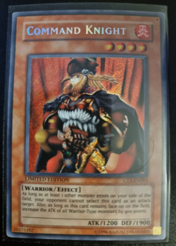 Yu-Gi-Oh! Command Knight, CT1-EN003, Secret Rare, Limited Edition - Image 1