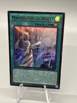 Yugioh! LP Mausoleum of White - LCKC-EN036 - Ultra Rare - Unlimited Edition Ligh - Image 2