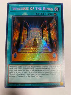 Treasures of the Kings MZTM-EN006 Secret Rare 1st Edition Near Mint Yugioh - Image 1