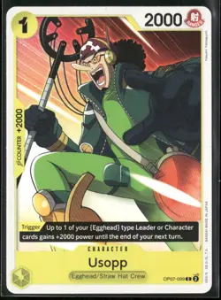 4x Usopp OP07-099 - One Piece TCG 500 Years in the Future C (PLAYSET) - Image 1