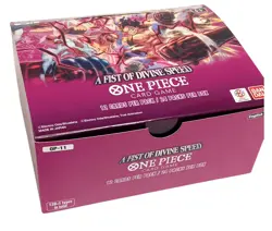 One Piece Card Game A Fist of Divine Speed Collectable Box Opened Mixed Preowned - Image 1