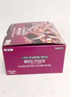One Piece Card Game A Fist of Divine Speed Collectable Box Opened Mixed Preowned - Image 4