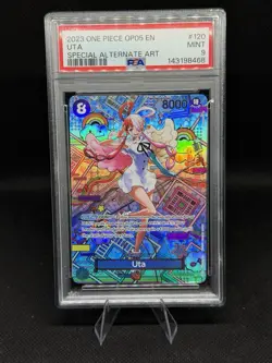 2023 One Piece Uta #120 Awakening of the New Era Special Alt Art SP PSA 9 - Image 1