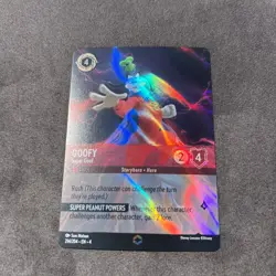 Disney Lorcana TCG Ursula's Return Goofy Super Goof Enchanted Card 214/204 - Image 2