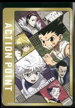 Union Arena TCG Hunter X Hunter Action Point URPR/HTR-AP01 - Image 1