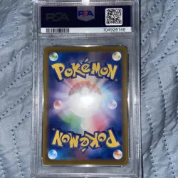 Pikachu Secret Japanese B & W Psa 8 Near Mint Pokemon Card - Image 2