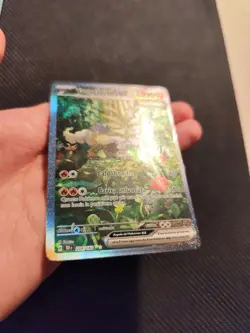 carta Pokemon tcg tef VAMPEAGUZZE EX 204/162 sar cronoforze Italiana nm entei - Image 5
