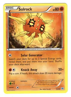 Pokemon TCG Solrock XY Trainer Kit Latios & Latias 12/30 Regular Non Holo NM - Image 1