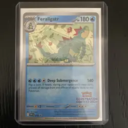 Pokemon Illustration Contest Promo SEALED, Feraligatr, Pikachu, Toxtricity - Image 1