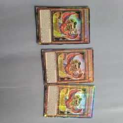 3X Yugioh! TCG - Legendary Fire King Ponix - Starlight Rare - MP25-EN048 - Image 1