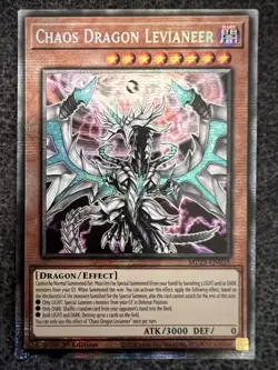 Yugioh Chaos Dragon Levianeer MP25-EN035 Starlight Rare 1st Edition NM - Image 1