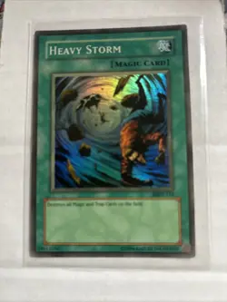 Heavy Storm MRD-142 Super Rare FADEDU NM Vintage YUGIOH OG - Image 4