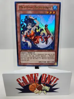 YuGiOh Mermail Abysslinde ABYR-EN014 1st Edition Ultra Rare LP - Image 1