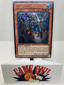 YuGiOh Mermail Abysslinde ABYR-EN014 1st Edition Ultimate Rare NM - Image 1