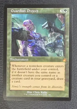 Guardian Project (Retro Frame) Ravnica Remastered Regular MTG NM Magic Card - Image 1