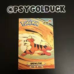 Pokemon Card Peru Base Set Growlithe - Image 1