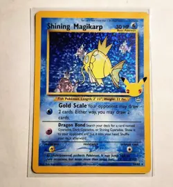 Shining Magikarp Holo 66/64 Pokemon Celebrations Classic Collection Card - Image 1
