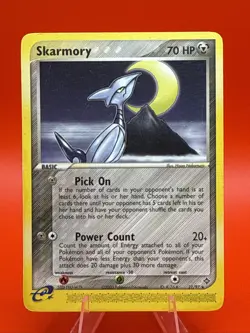 Skarmory Rare 21/97 EX Dragon Pokemon Card - Image 1