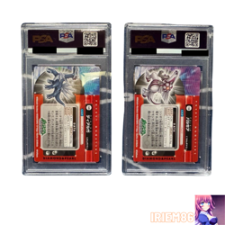 Set 2 PSA 9 Dialga Palkia Pokemon Zukan Card TCG Vintage Nintendo Bandai Japan - Image 2