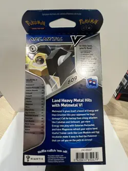 Pokemon GO Trading Card Game - V Battle Deck - MELMETAL V 60-Card Deck -Sealed 820650850479 - Image 2