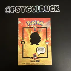 Pokemon Card Peru Base Set Psyduck - Image 2