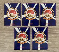Set 5Totodile Pokemon Promo Card Champion Road 2000 Vintage Nintendo Japanese - Image 3