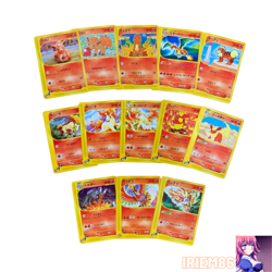 Set 13 Charizard Fire Type Set Pokemon e-Card TCG Vintage Nintendo Bandai Japan - Image 1