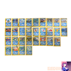 Set 30 Blastoise Water Type Set Pokemon e-Card TCG Vintage Nintendo Bandai Japan - Image 1